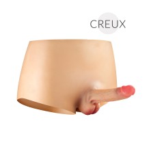 Boxer avec Gode Réaliste Creux Manly