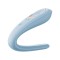 Stimulateur Pour Couple Double Classic Bleu