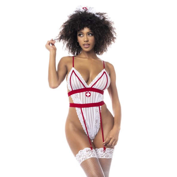 Costume Infirmière Sexy Body Échancré