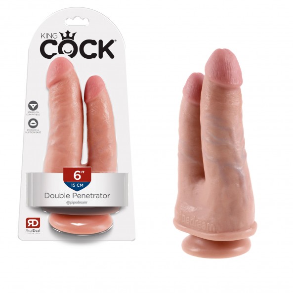 Dildo Ventosa Doble Penetrator