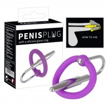 Plug Uretral y Anillo para Glande de Silicona