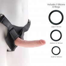 Consolador con Arnés 18 cm