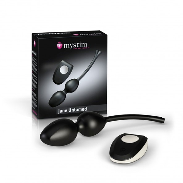 Bolas de Geisha Vibrantes E-Stim Jane Untamed