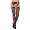 Collant Porte-Jarretelles S232 Noir Taille S/M/L