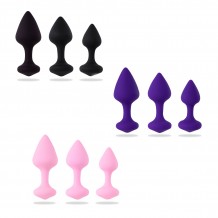 Set de 3 Plugs Anales Bibi