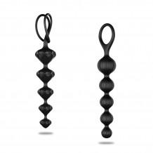 Cadena Anal Love Beads Negra