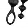 Cadena Anal Love Beads Negra - photo 3