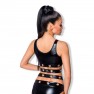 Conjunto Wetlook de 3 Piezas con Ojetes y Cadena - photo 1