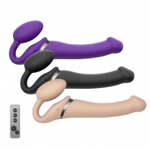 Consolador-Arnés Vibrador Strapless M