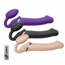 Consolador-Arnés Vibrador Strapless
