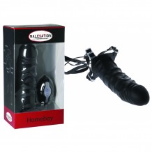 Consolador con Arnés Hueco Vibrador Homeboy