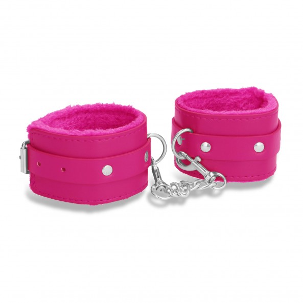 Menottes de Poignets Plush Leather