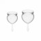 Pack 2 Coupes Menstruelles Feel Good Transparent