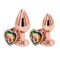 Bijou Rear Assets Rose Gold Heart Rose Small