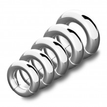 Anillo Estirador de Testículos Metálico y Magnético Round Ball