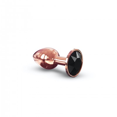 Joya íntima Cobre Diamond Plug Negro