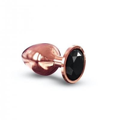 Joya íntima Cobre Diamond Plug Negro