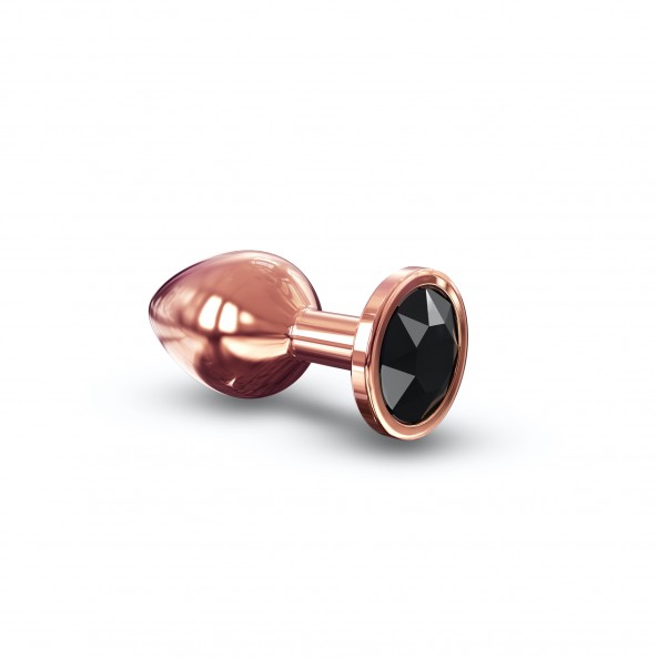 Joya íntima Cobre Diamond Plug Negro