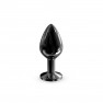 Bijou intime Métal Laqué Diamond Noir - photo 1