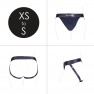 Culotte Ouverte Échancrée Vibrant Strap-On - photo 4